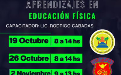 Nueva Sede Capacitación con puntaje: Diseño de secuencias didácticas: Fortaleciendo aprendizajes en Educación Física